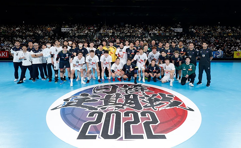 ハンドボール代表による日韓定期戦2022が開催されました。