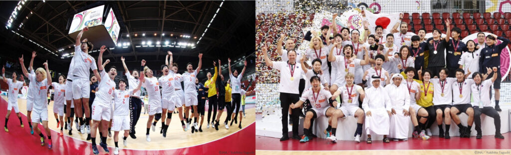 東京鋲兼がオフィシャルスポンサーを務めるハンドボール男子日本代表がパリ2024オリンピック出場を決めました